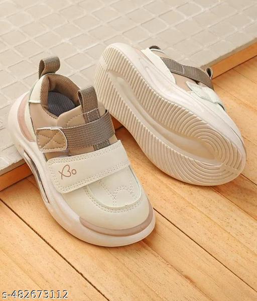GenZpro Premium White and Brown Shoe