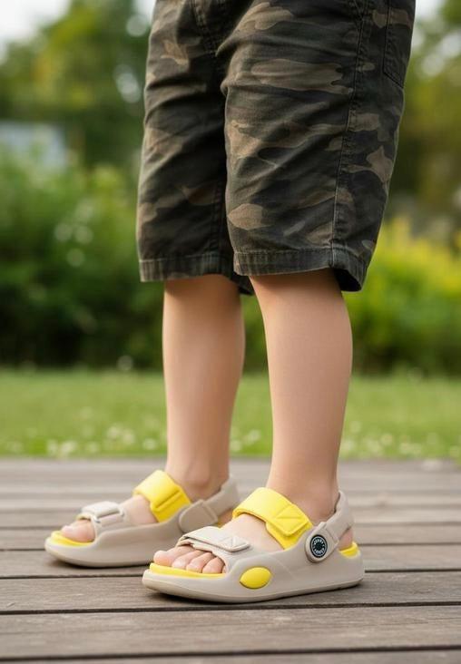 GenZpro premium Sandal for kids Yellow